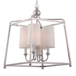 Libby Langdon For Crystorama Sylvan Shade 2245 4-Light Chandelier