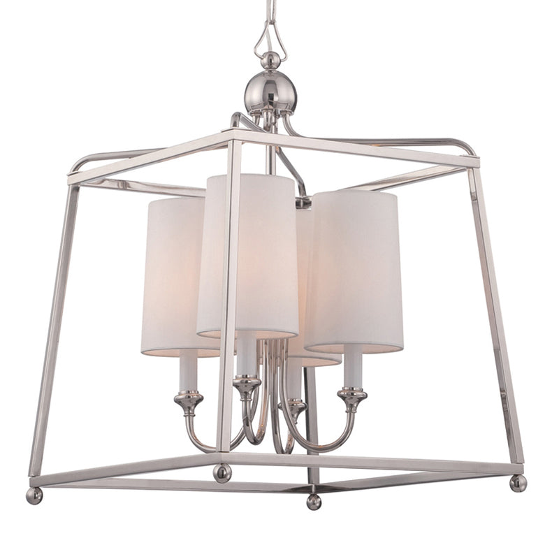 Libby Langdon For Crystorama Sylvan Shade 2245 4-Light Chandelier