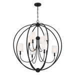 Libby Langdon For Crystorama Sylvan Shade 2246 8-Light Chandelier