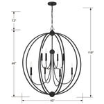 Libby Langdon For Crystorama Sylvan 2246 8-Light Chandelier