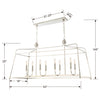 Libby Langdon For Crystorama Sylvan Linear Chandelier