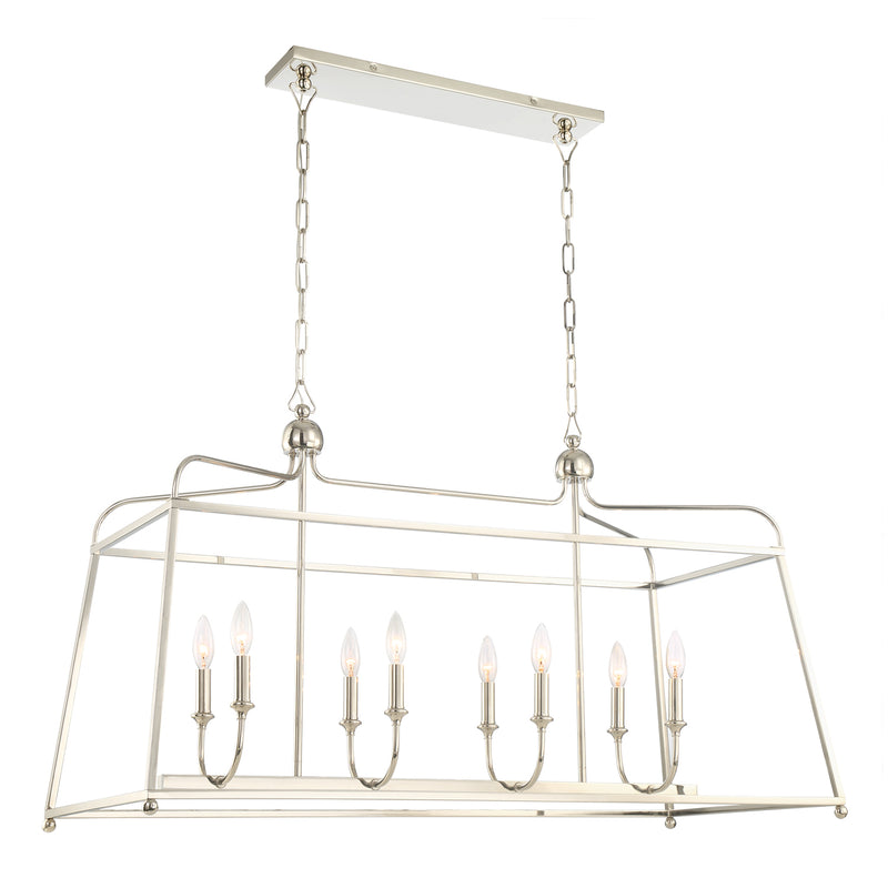 Libby Langdon For Crystorama Sylvan Linear Chandelier