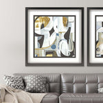 Jardine Intersect I Framed Art