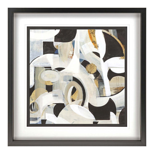 Jardine Intersect II Framed Art