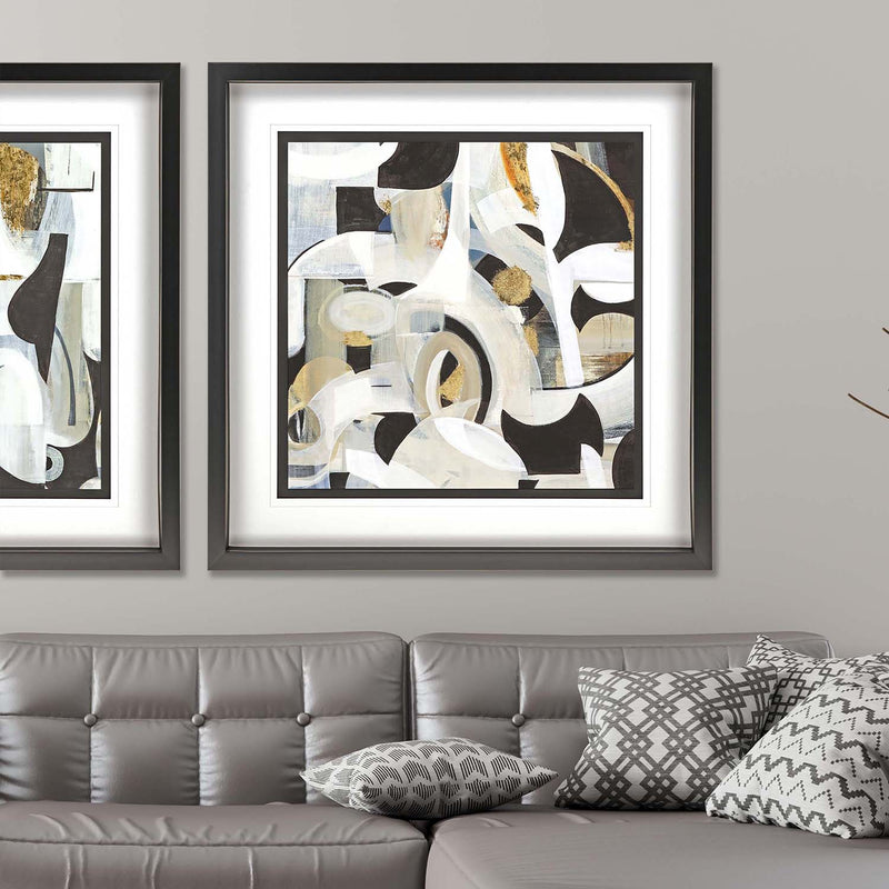 Jardine Intersect II Framed Art