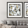 Jardine Intersect III Framed Art