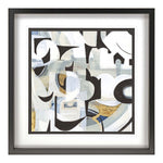 Jardine Intersect IV Framed Art