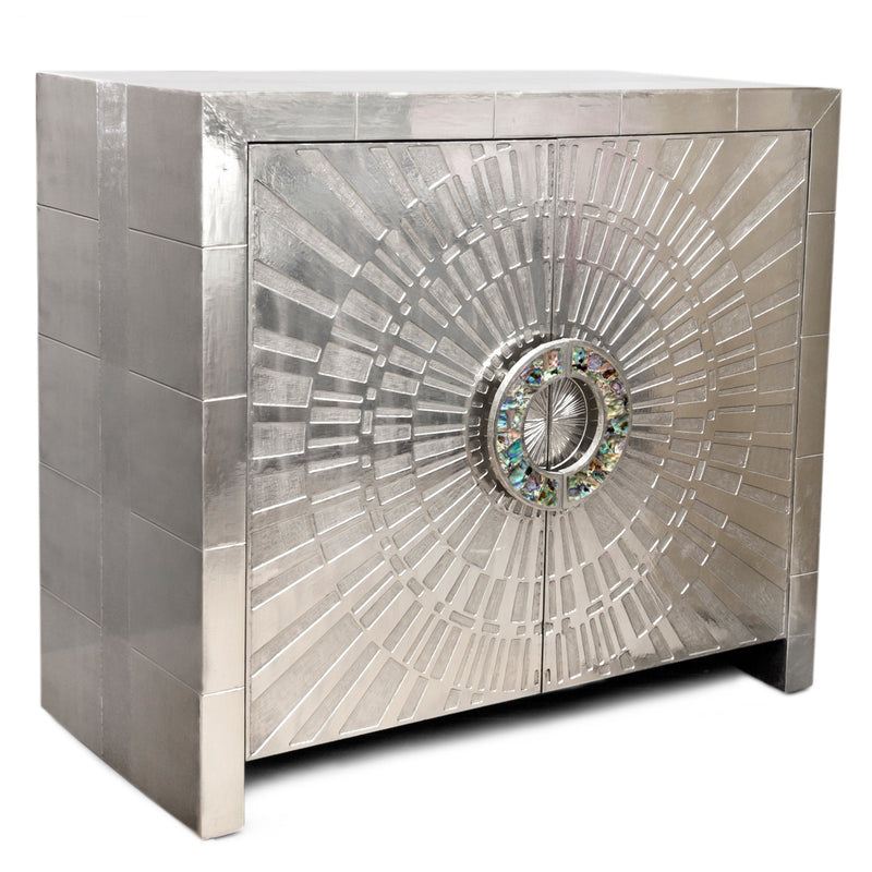 Jonathan Adler Talitha Nickel Cabinet