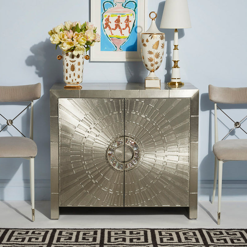 Jonathan Adler Talitha Nickel Cabinet