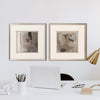 Burris Silver Shadows II Framed Art Set of 2