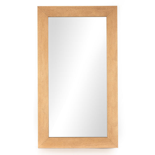 Four Hands Burl Wood Floor Mirror - Final Sale