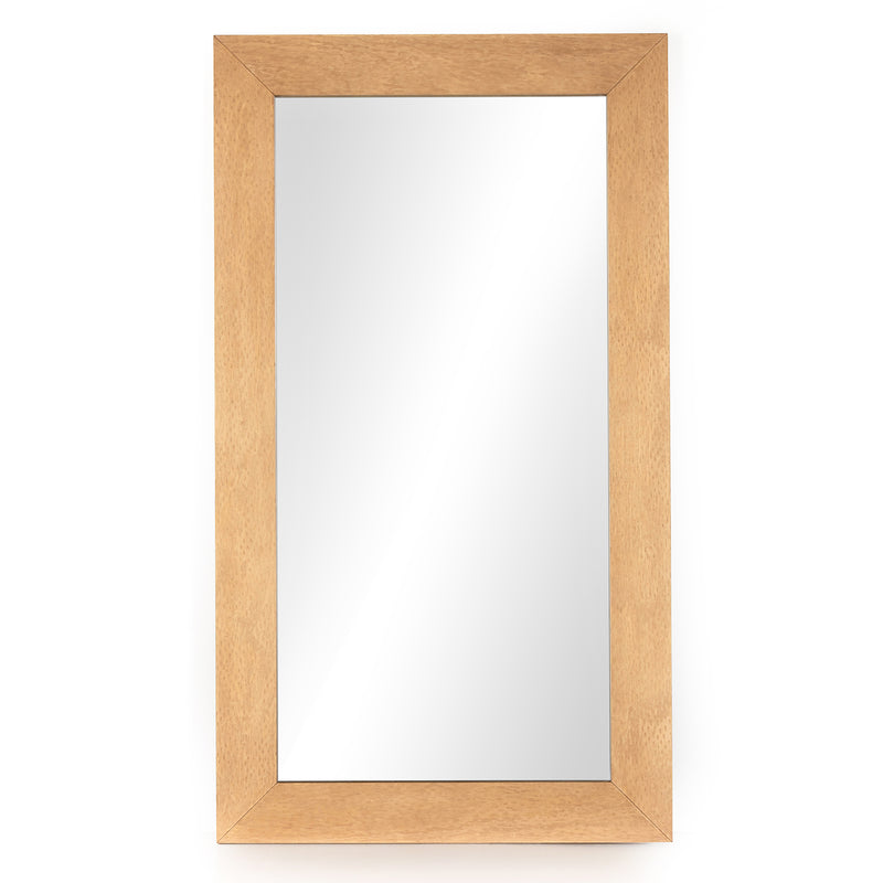 Four Hands Burl Wood Floor Mirror - Final Sale