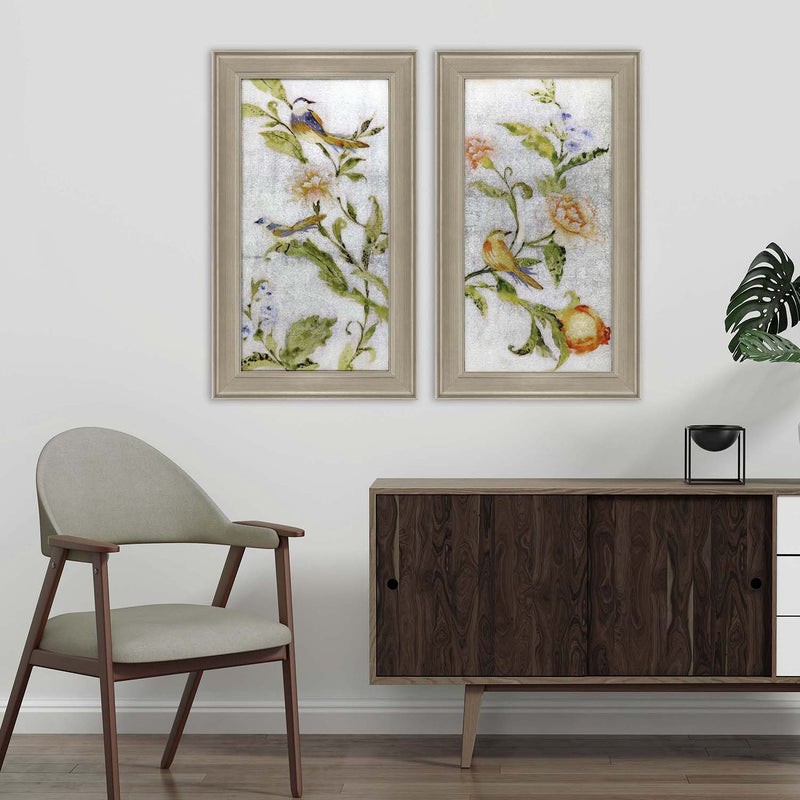 Jardine Birds in Paradise Framed Art Set of 2