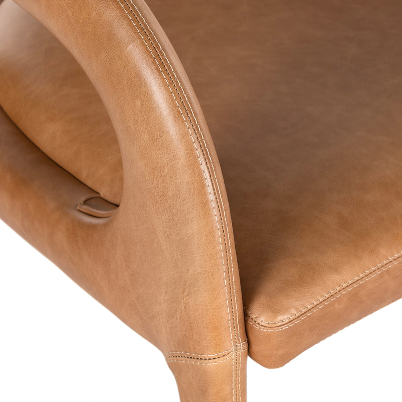 Four Hands Hawkins Leather Accent Chair