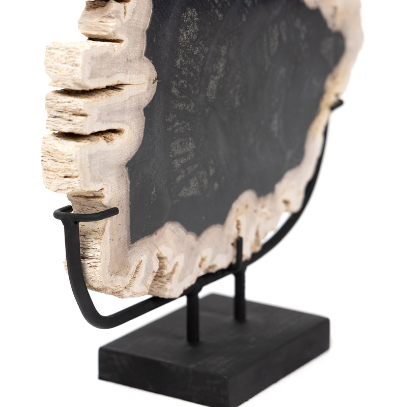 Four Hands Petrified Wood Sculpture