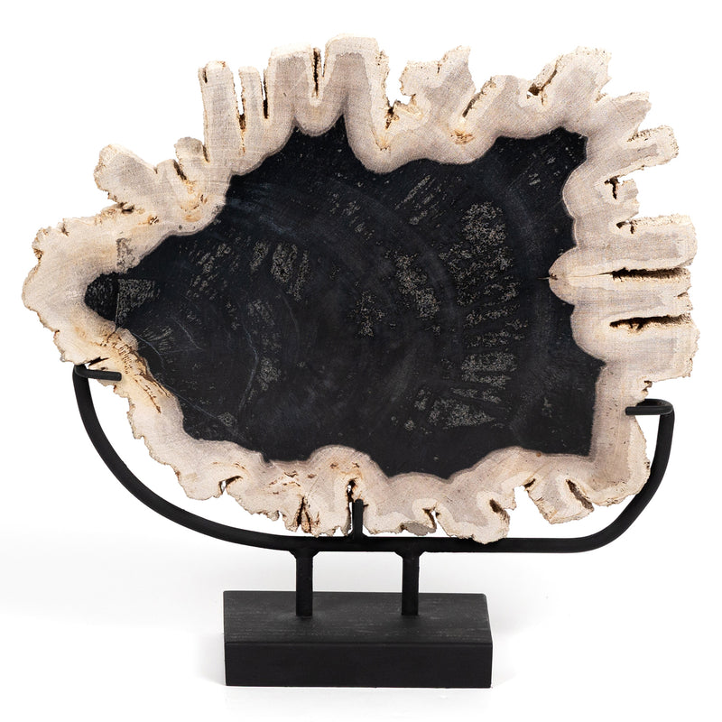 Four Hands Petrified Wood Sculpture