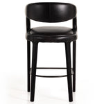 Four Hands Hawkins Leather Bar Stool