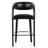 Four Hands Hawkins Leather Bar Stool