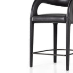 Four Hands Hawkins Leather Counter Stool