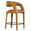 Four Hands Hawkins Leather Counter Stool