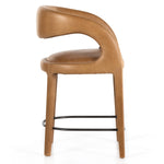 Four Hands Hawkins Leather Counter Stool