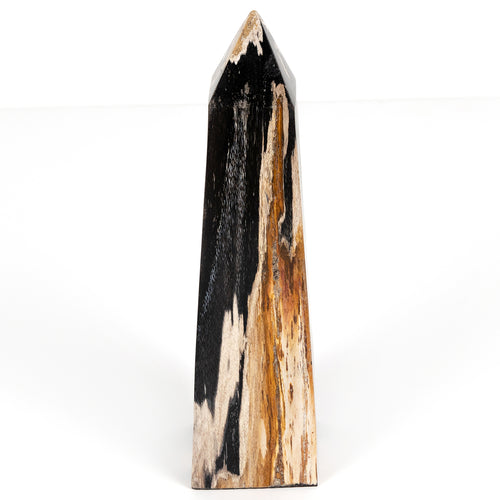 Four Hands Petrified Wood Obelisk - Final Sale