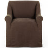 Four Hands Bridges Slipcover Dining Armchair