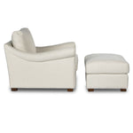 Four Hands Bridges Chair and Half with Ottoman - Final Sale