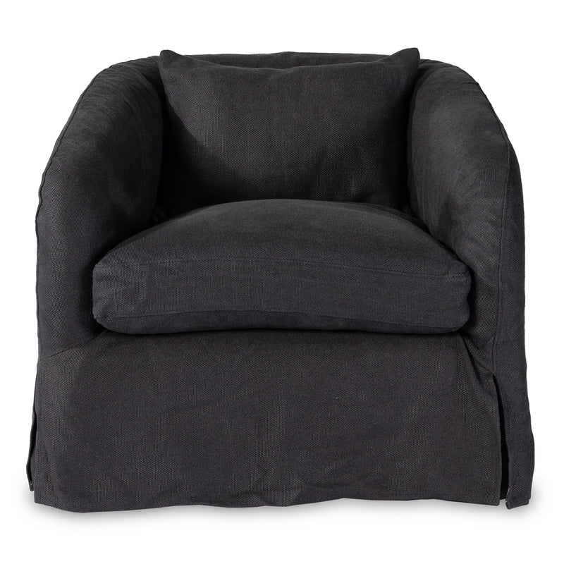 Four Hands Topanga Slipcover Swivel Chair - Final Sale