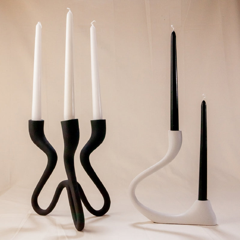 Faun Double Candleholder