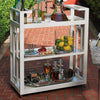 Global Views Grid Block Bar Cart