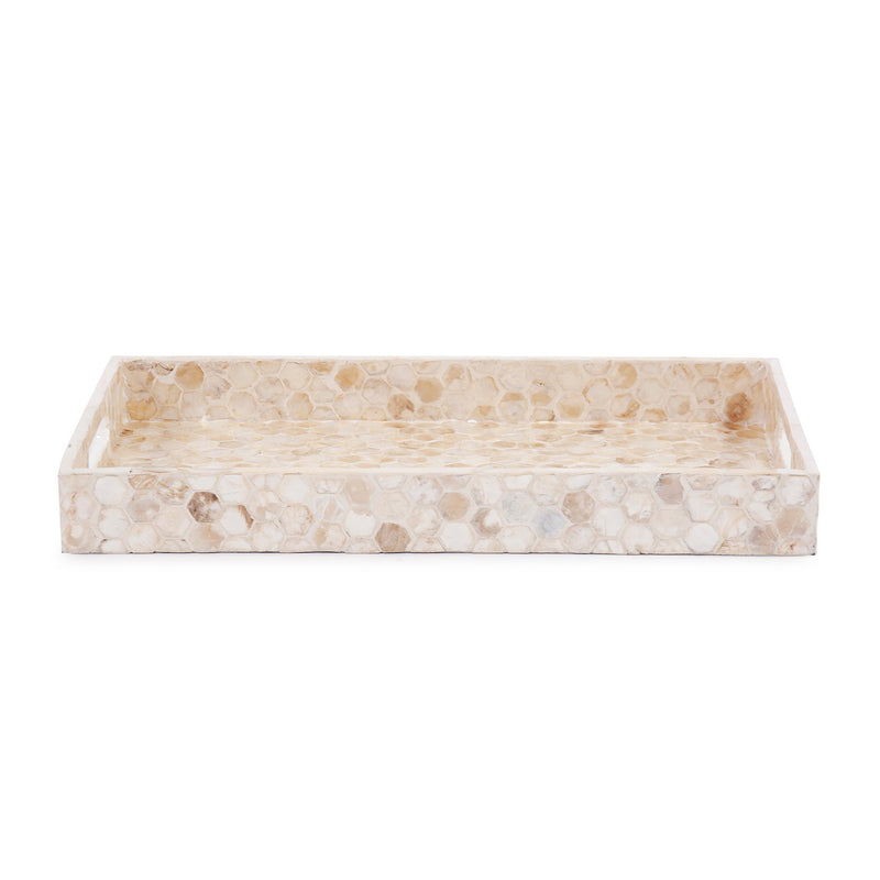 Rectangular Capiz Shell Tray