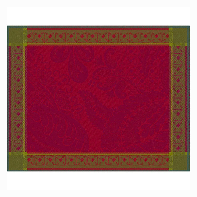 Garnier Thiebaut Isaphire Rubis Jacquard Placemat Set Of 4