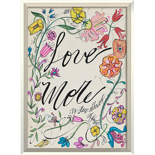 Love More Framed Print