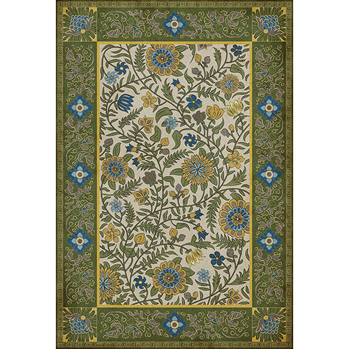 Indian Quilt - Bombay Vinyl Floorcloth