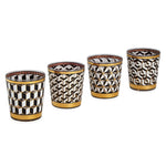 Jonathan Adler Versailles Glassware Set Of 4