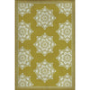 Indian Loop Mustard Vinyl Floorcloth