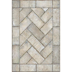 Herringbone - Grand Illumination Vinyl Floorcloth