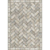 Herringbone - Grand Illumination Vinyl Floorcloth