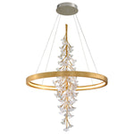 Corbett Lighting Jasmine Glass Flower Cluster Pendant