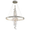 Corbett Lighting Jasmine Glass Flower Cluster Pendant