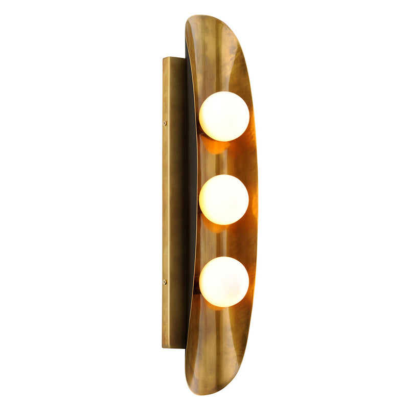 Martyn Lawrence Bullard x Corbett Lighting Hopper 3-Light Wall Sconce