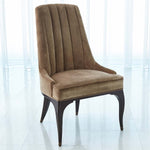 Global Views Channel Tufted Dining Chair