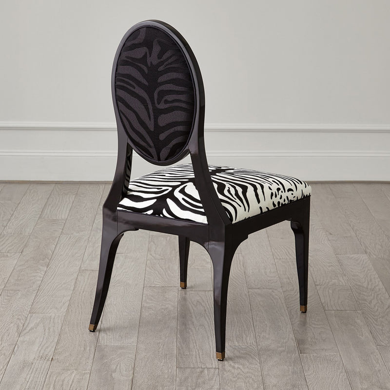 Global Views Zebra Dining Chair