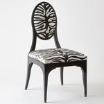 Global Views Zebra Dining Chair