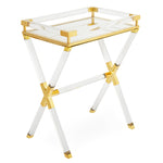 Jonathan Adler Jacques Brass Tray Table