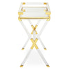 Jonathan Adler Jacques Brass Tray Table