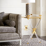 Jonathan Adler Jacques Brass Tray Table