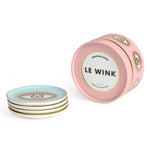 Jonathan Adler Le Wink Coaster Set Of 4