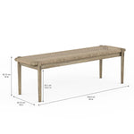 A.R.T. Furniture Frame Woven Bench